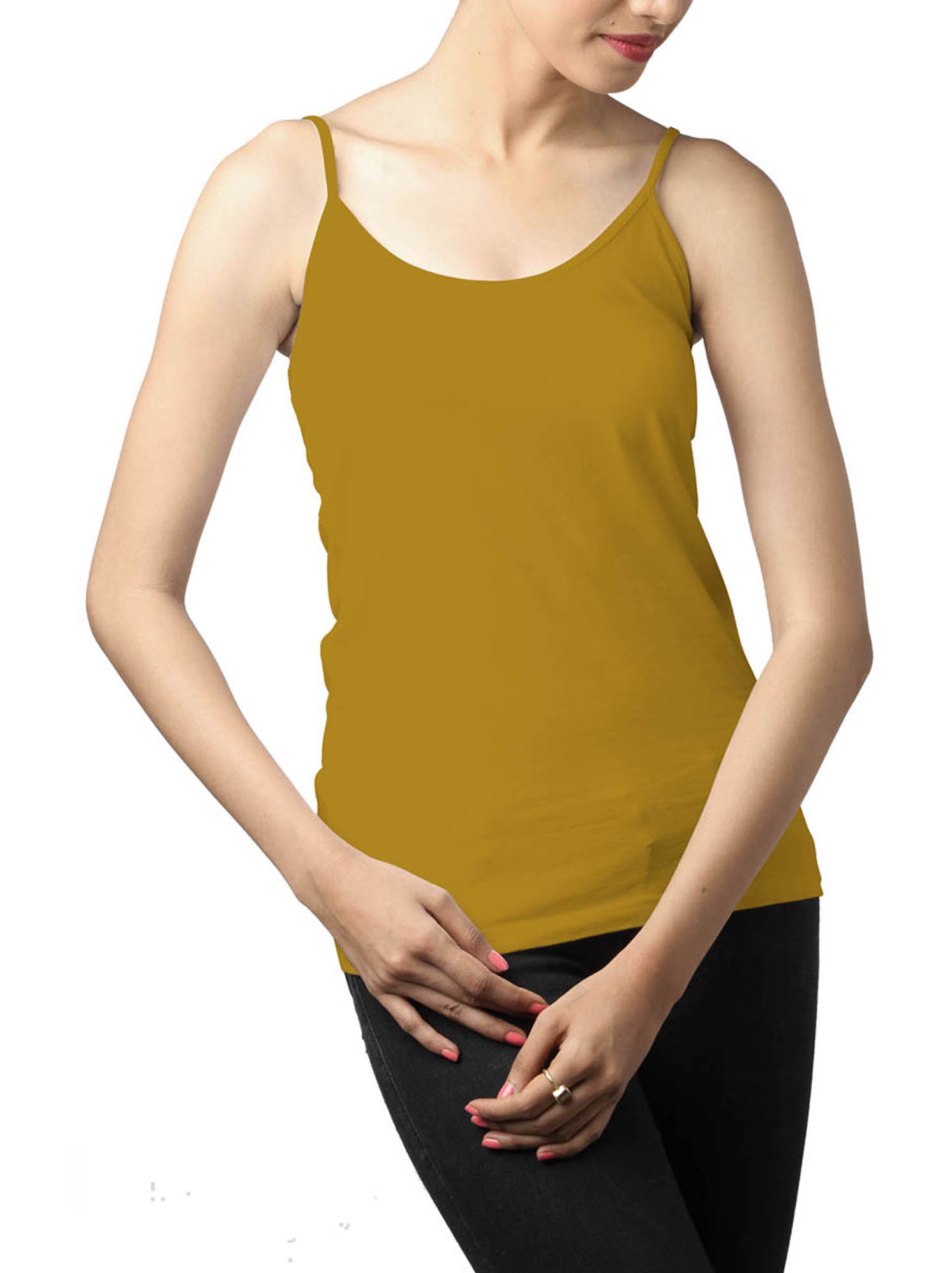 Buy Bronze Yellow Spaghetti Top at Best Price Online in India